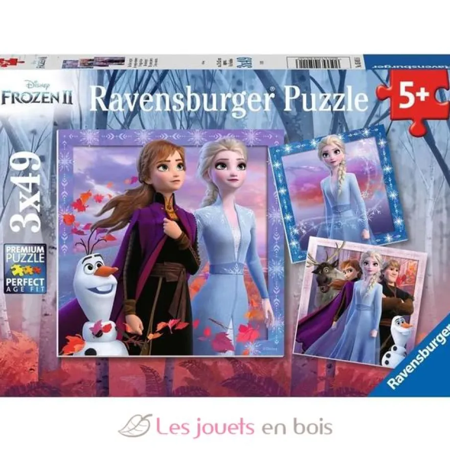 Puzzle Disney La Reine des Neiges 3x49 pcs - Ravensburger