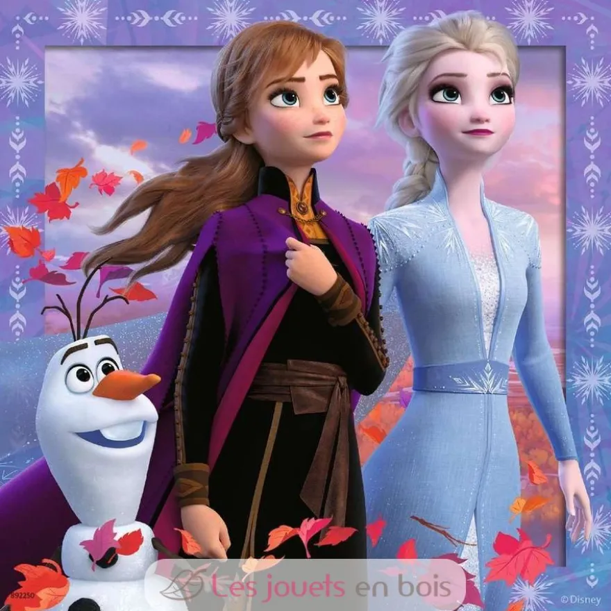 Puzzle Disney La Reine des Neiges 3x49 pcs - Ravensburger