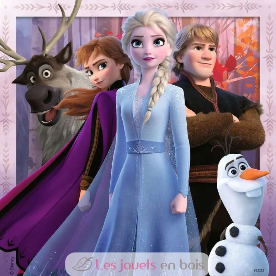 Puzzle Disney La Reine des Neiges 3x49 pcs - Ravensburger