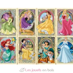 Puzzle Disney Princesses Art 1000 pièces - Ravensburger