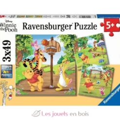 Puzzle Disney Winnie l'Ourson 3x49 pcs - Ravensburger