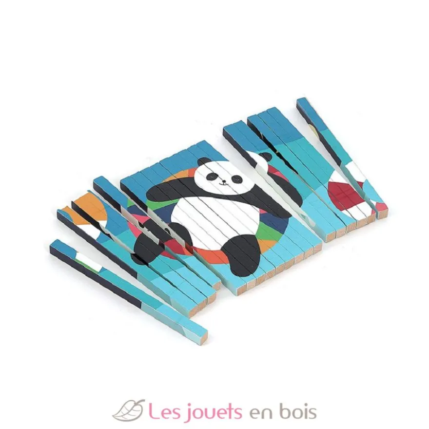 Puzzle 4D Les animaux - Vilac