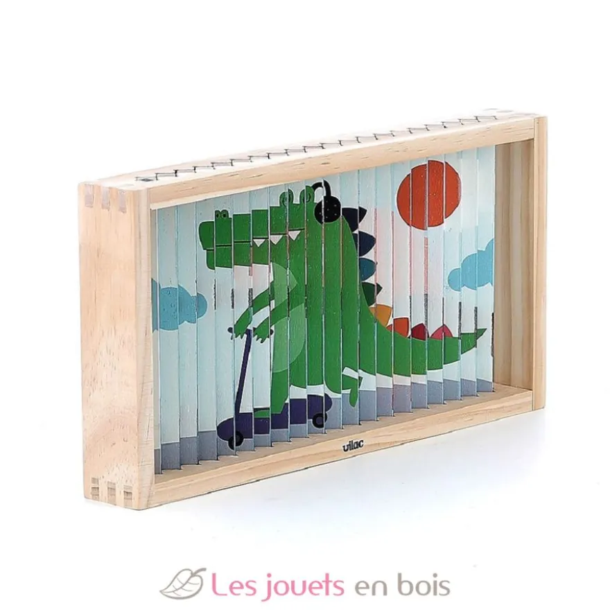 Puzzle 4D Les animaux - Vilac