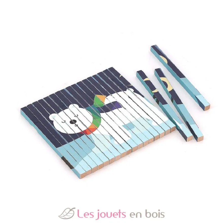 Puzzle 4D Les animaux - Vilac