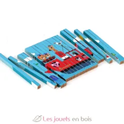 Puzzle 4D Les transports - Vilac