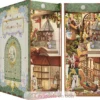 Puzzle 3D Les vers de Shakespeare en bois - Book Nook - Tonecheer