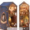 Puzzle 3D Léonard de Vinci en bois - Book Nook - Tonecheer