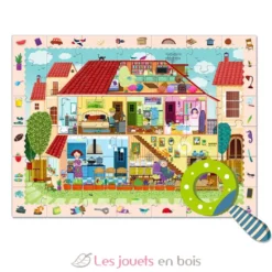 Puzzle détective Maison - Mideer