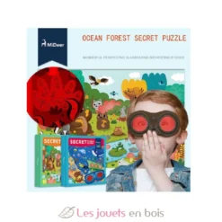 Puzzle détective Océan - Mideer