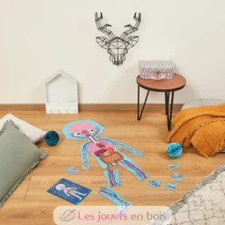Puzzle éducatif Le Corps Humain - Janod