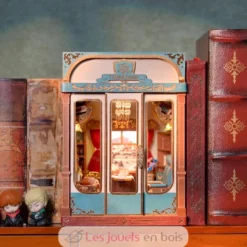 Puzzle 3D Voyages en Europe en bois - Book Nook - Tonecheer