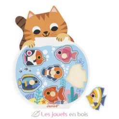 Puzzle en bois Aquarium - Janod