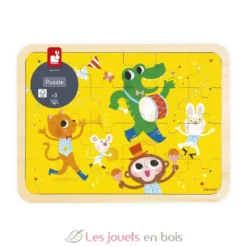 Puzzle en bois C'est la fête 24 pièces - Janod