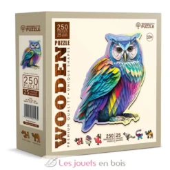 Puzzle en bois Chouette tendance 150 pcs - Wooden City