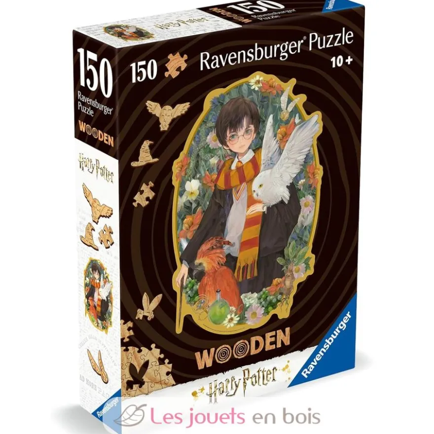 Puzzle en bois Harry Potter 150 pcs - Ravensburger