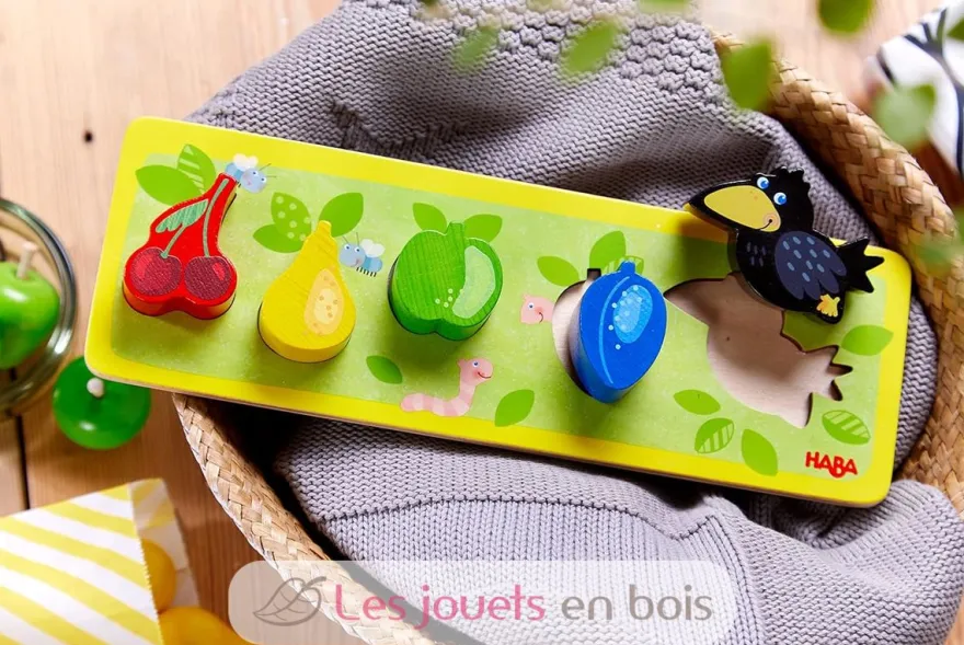 Puzzle en bois Le Verger - Haba