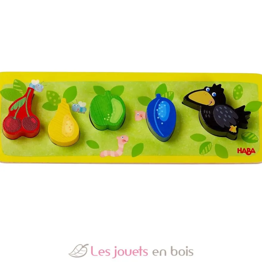 Puzzle en bois Le Verger - Haba