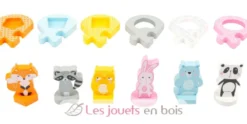 Puzzle à encastrer Pastel - Small Foot company