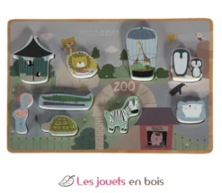 Puzzle à encastrer - Zoo - Little Dutch