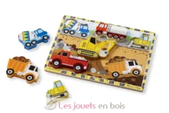 Puzzle Engins de construction - Melissa & Doug