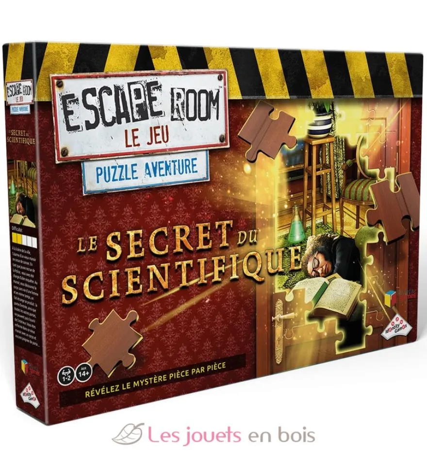 Puzzle Escape - Le Secret du Scientifique - Riviera games