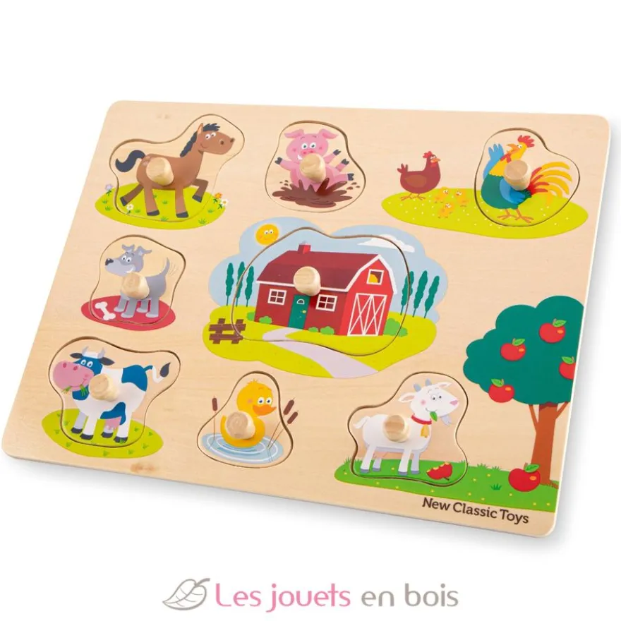 Puzzle Ferme 8 pcs - New Classic Toys