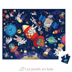 Puzzle Fusée 54 pcs - Janod