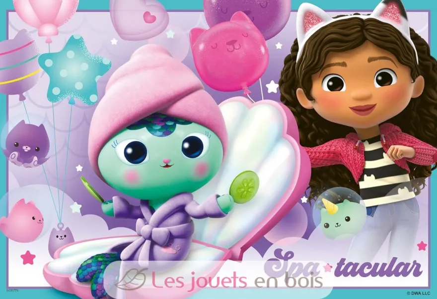 Puzzle Gabby soirée pyjama 2x12 pcs - Ravensburger