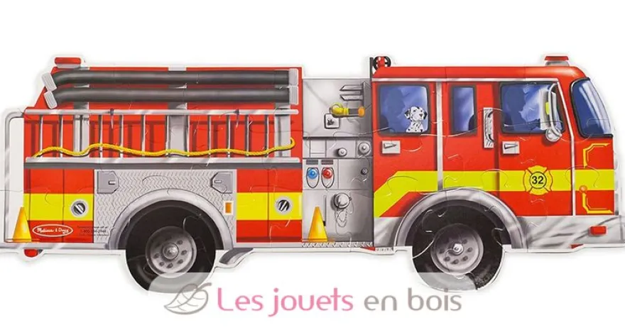 Puzzle géant camion de pompiers - Melissa & Doug