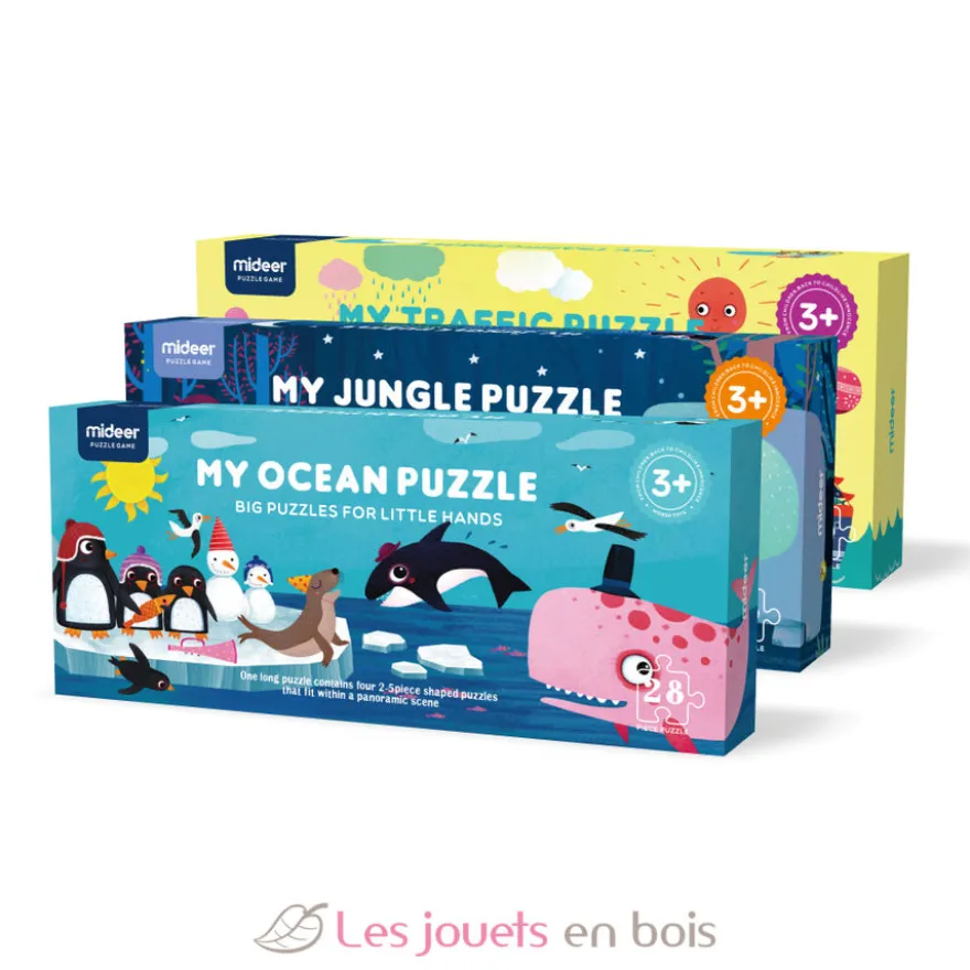 Puzzle géant de sol Jungle - Mideer