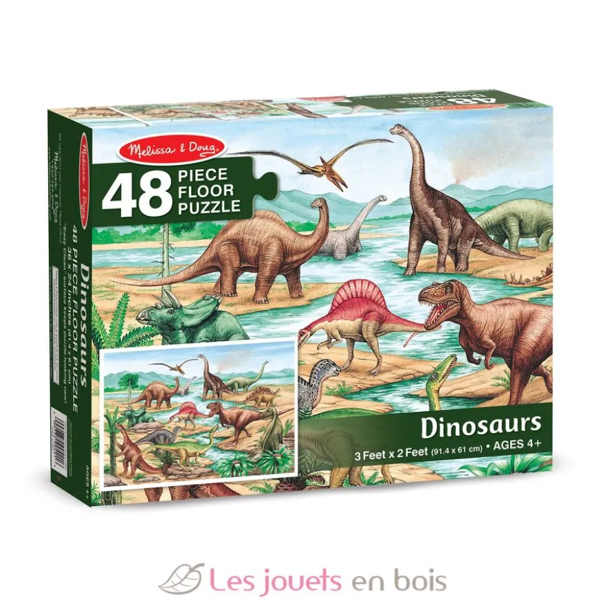 Puzzle géant Dinosaures - Melissa & Doug