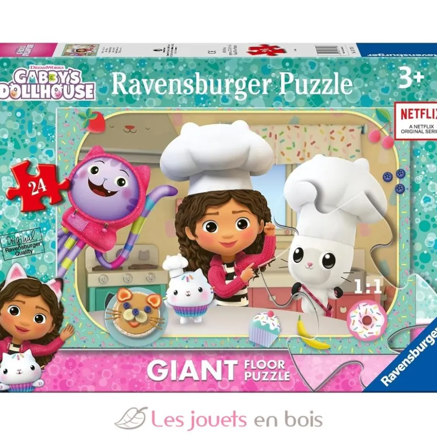 Puzzle géant La cuisine de Gabby 24 pcs - Ravensburger