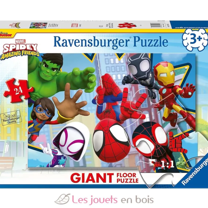 Puzzle géant Spidey 24 pcs - Ravensburger