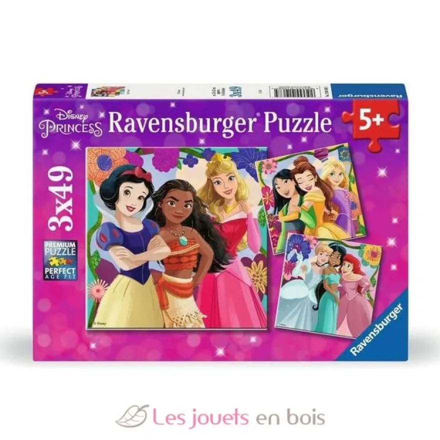 Puzzle Girl Power Disney 3x49 pcs - Ravensburger