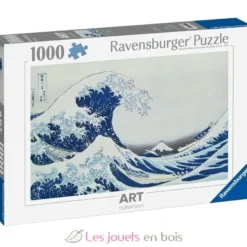 Puzzle Grande vague de Kanagawa 1000 pcs - Ravensburger