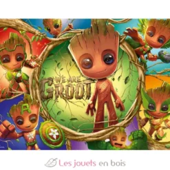 Puzzle Groot Marvel Avengers 100 pcs XXL - Ravensburger