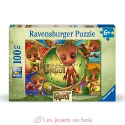 Puzzle Groot Marvel Avengers 100 pcs XXL - Ravensburger