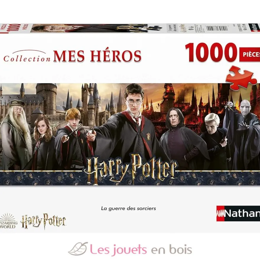 Puzzle Guerre des sorciers Harry Potter 1000 pcs - Nathan