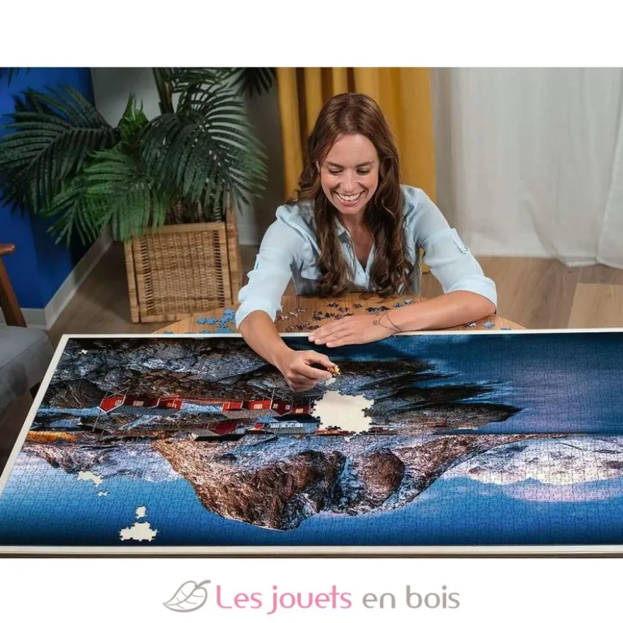 Puzzle Hamnoy Iles Lofoten 3000 pcs - Ravensburger