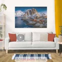 Puzzle Hamnoy Iles Lofoten 3000 pcs - Ravensburger