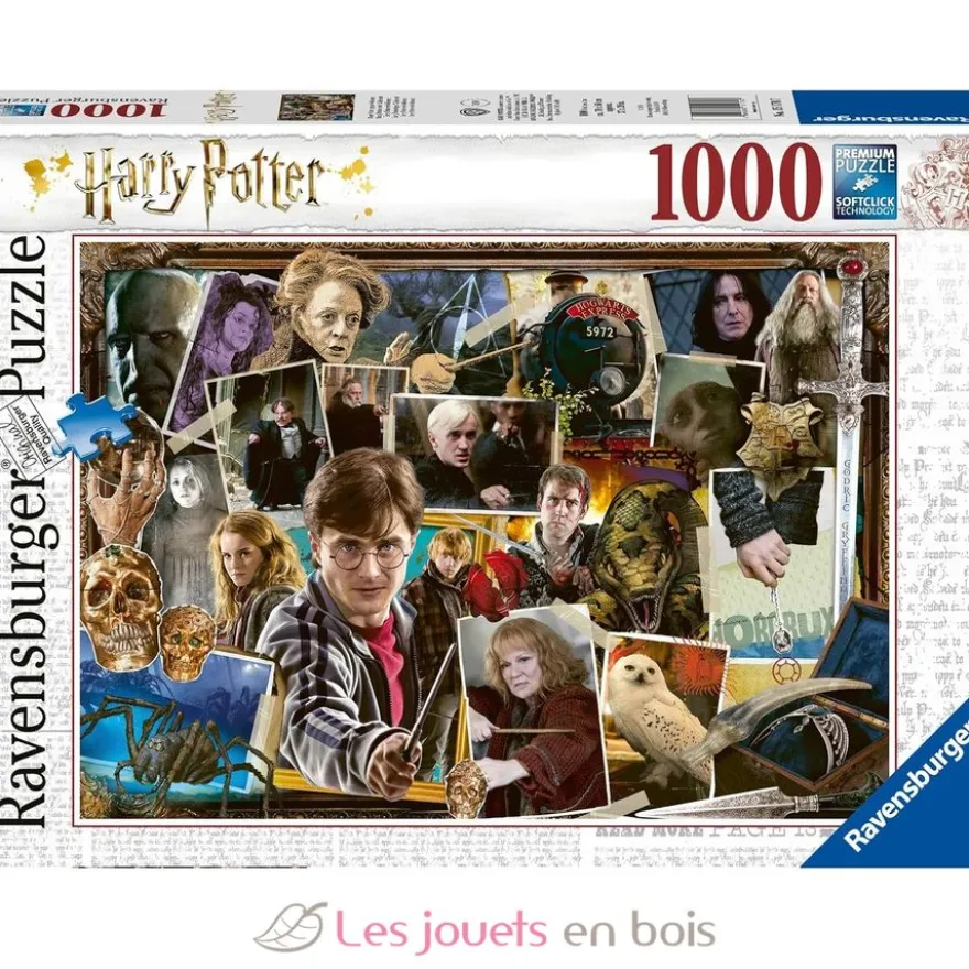Puzzle Harry Potter contre Voldemort 1000 Pcs - Ravensburger