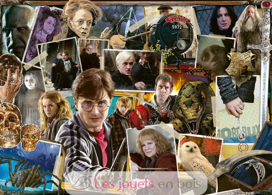 Puzzle Harry Potter contre Voldemort 1000 Pcs - Ravensburger