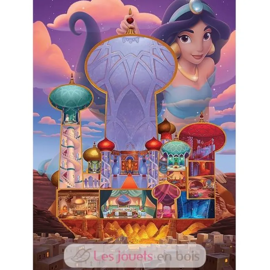 Puzzle Jasmine Châteaux Disney 1000 Pcs - Ravensburger