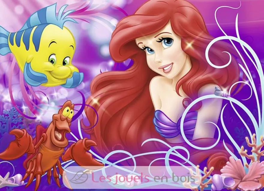Puzzle Jolie petite sirène Ariel 60 pcs - Nathan