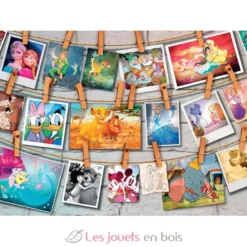 Puzzle Jolis souvenirs Disney 1500 pcs - Nathan