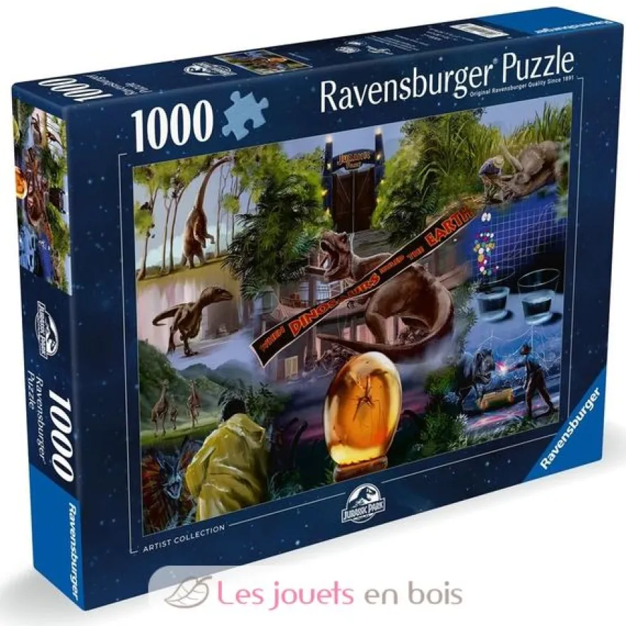 Puzzle Jurassic Park 1000 pièces - Ravensburger