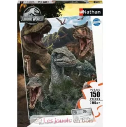 Puzzle Jurassic World 3 150 pcs - Nathan