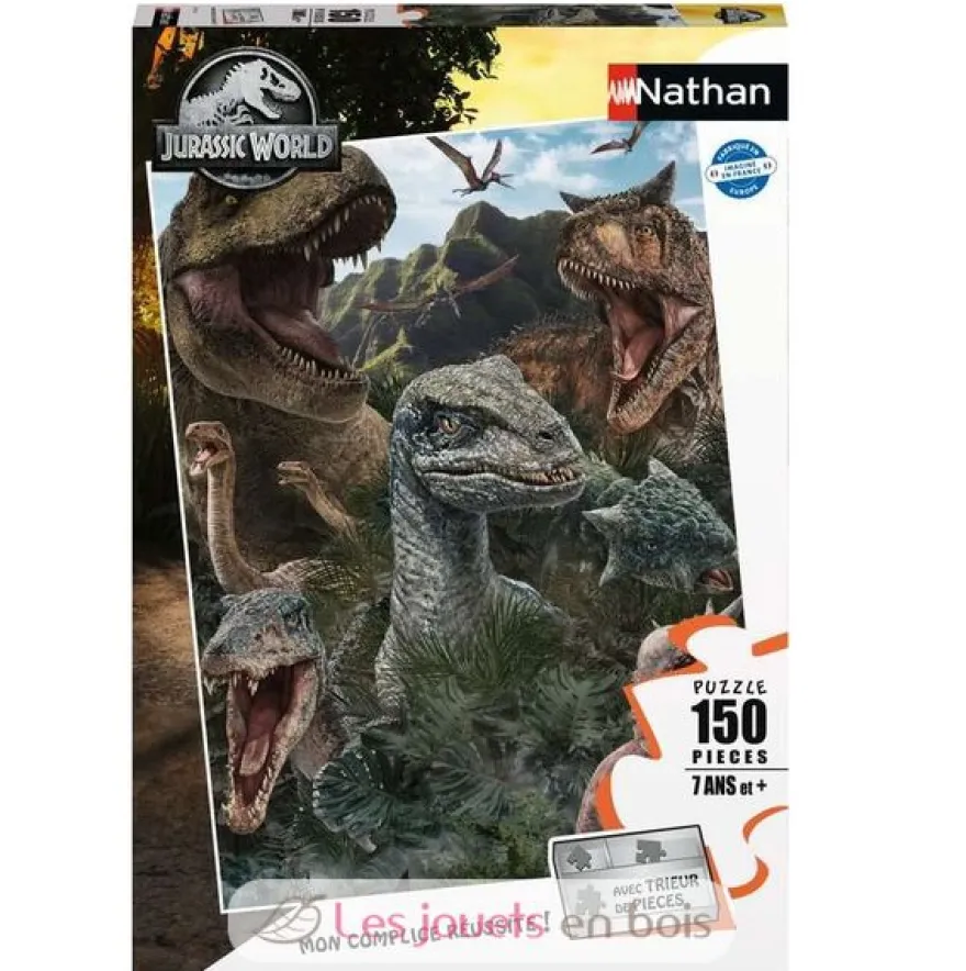 Puzzle Jurassic World 3 150 pcs - Nathan