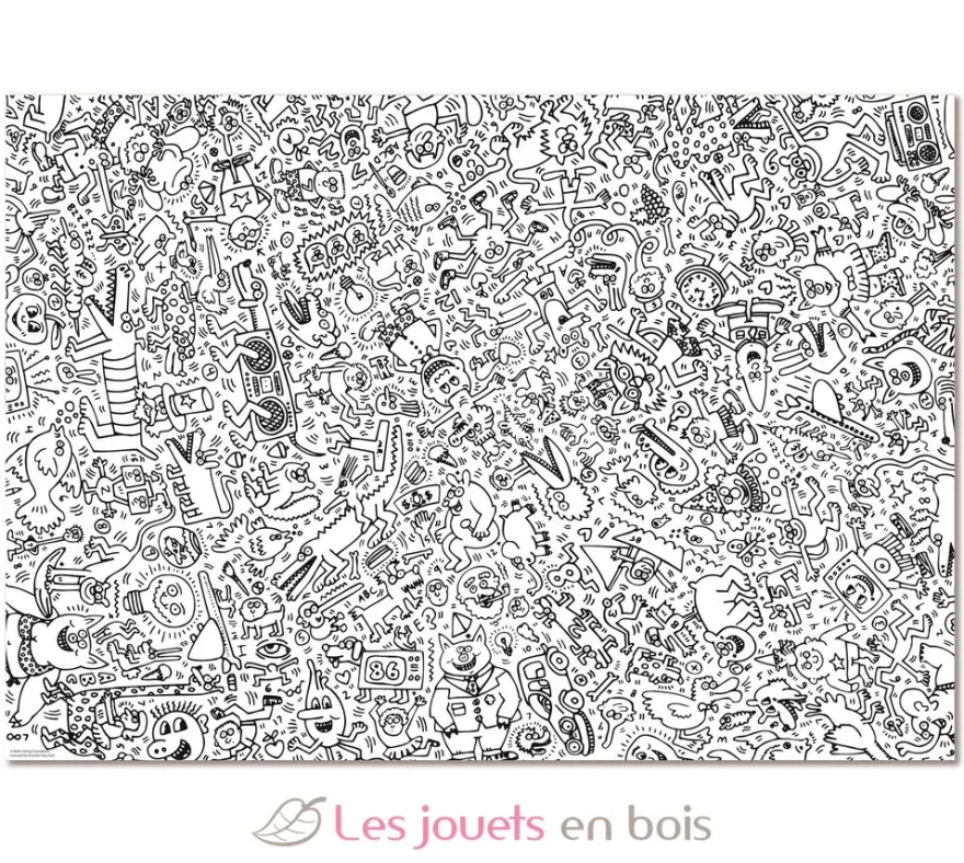 Puzzle Keith Haring 1000 pièces - Vilac