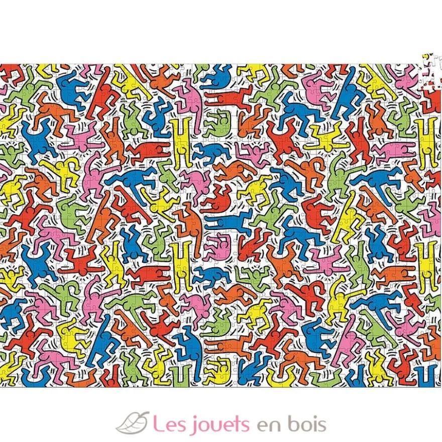 Puzzle Keith Haring 1000 pièces - Vilac